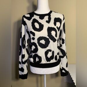 EUC Top: Brocade Fabric w Geometric Design (Moo!), Vintage Painted Threads